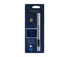 Plunksnakotis + 6 rašalo kapsulės Waterman Allure Chrome - 2135211