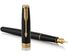 Plunksnakotis Parker Sonnet Juodas Lacquer GT (M) dovanų dėžutė - 19341459