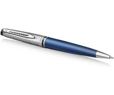 Waterman Expert Deluxe Metallic Mėlyna CT tušinukas - 2187683