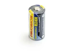 Powery Akumuliatorius 123 123A CR123A CR123A DL123A DL123A DL123A EL123A EL123A 3V 500mAh