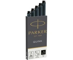 Rašalo kapsulės Parker Standard 5 vnt. Juoda - 1950382