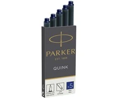 Rašalo kapsulės Parker Standard 5 vnt. Mėlyna - 1950384