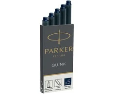 Rašalo kapsulės Parker Standard Tamsiai mėlyna 5 vnt - 1950385
