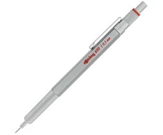 Rotring automatinis pieštukas 600 0,5 sidabrinis - 1904445