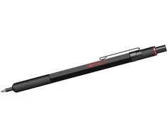 Rotring tušinukų rinkinys 600 su trintuku, užrašų knygute ir raudonu dėklu