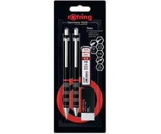 Rotring Tikky pieštuko, tušinuko, trintuko ir grafito rinkinys - 2221255