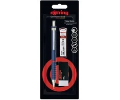 Rotring Tikky Retro pieštukų rinkinys su grafitu ir trintuku - 2221253