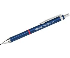 Rotring Tikky Retro pieštukų rinkinys su grafitu ir trintuku - 2221253