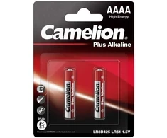 Šarminė baterija Camelion LR61, AAAA, 25A, LR8D425, MN2500, MX2500, E96 1.5V 2B 2vnt.