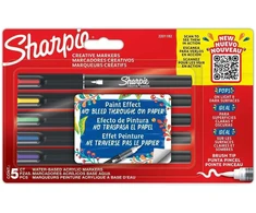Sharpie 17 akrilinių žymeklių rinkinys su spalvinimo maišeliu ir baubu