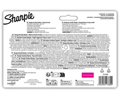 „Sharpie“ akriliniai žymekliai, žemės spalvų, 5 vnt. + priedai: knygų žymeklis, maišelis, raktų pakabukas