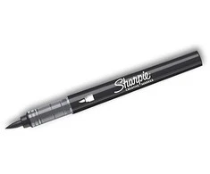 Sharpie akrilinis žymeklis Juodas (juodas) - teptuko galiukas, 1 vnt. - 2218069