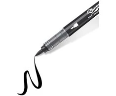 Sharpie akrilinis žymeklis Juodas (juodas) - teptuko galiukas, 1 vnt. - 2218069