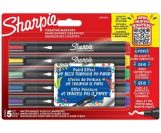 Sharpie akrilinių žymeklių rinkinys (10 vnt.) su spalvotu maišeliu