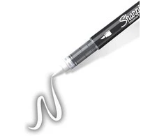 Sharpie Baltas (baltas) akrilinis žymeklis - su teptuko galiuku, 1 vnt. - 2218111