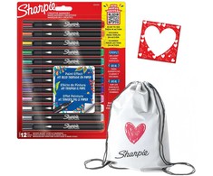 Sharpie Creative akrilo žymekliai, 12 spalvų, 2201070 / Magnetas / Tapybos krepšys / Valentino diena