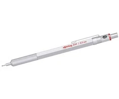 Rotring automatinis pieštukas 600 0,5 sidabrinis - 1904445