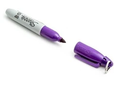 Sharpie mini permanentinis violetinės spalvos žymeklis - S0811300