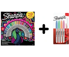 Sharpie Paw + Pastel