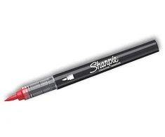 Sharpie raudonas (raudonas) akrilinis žymeklis su teptuko galiuku, 1 vnt. - 2218113