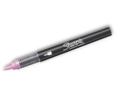 Sharpie Rose Rožinė (rožinės spalvos) akrilinis žymeklis su teptuko galiuku, 1 vnt. - 2218067