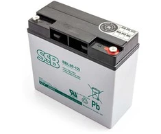 SSB akumuliatorius SBL 20-12i 12V 20Ah, skirtas UPS APC, Ever, Fideltronik, Eaton Powerware