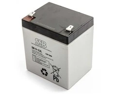SSB SB 5-12L 12V 5Ah AGM Akumuliatorius, nereikalaujantis priežiūros