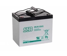 SSB SBL 60-12i(sh) 12V 60Ah AGM Akumuliatorius, nereikalaujantis priežiūros, skirtas buferiniam darbui