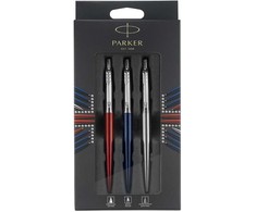 Tušinukų rinkinys Parker Jotter Kensington Raudona, Mėlyna and Stainless Steel Ct - 2032740