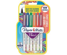 Tušinukų rinkinys piešimui PaperMate Flair Bold 6 (1,2mm) - 2138472