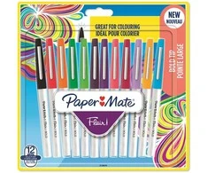 Tušinukų rinkinys piešimui PaperMate Flair Bold 12 (1,2mm) - 2138474