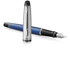 Waterman Expert Deluxe Metallic Mėlyna CT (F) plunksnakotis - 2187650