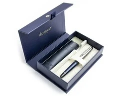 Waterman Expert L'Essence Du Mėlyna (F) Plunksnakotis ir dėklas dovanų dėžutėje