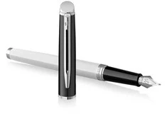 Waterman HÉMISPHÈRE COLOR-BLOCK Juodas-Baltas Plunksnakotis - 2202843