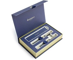 Waterman Hémisphère Laka Matte Juodas GT Plunksnakočio + Tušinuko rinkinys S0920770 + S0920710 dovanų dėžutėje