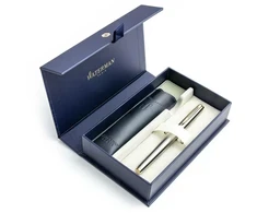 Waterman Hémisphère Steel GT Plunksnakotis ir dėklas dovanų dėžutėje
