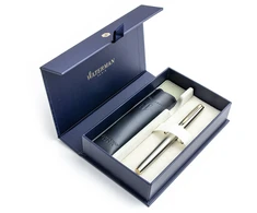 Waterman Hémisphère Steel GT Plunksnakotis ir dėklas dovanų dėžutėje