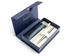 Waterman Hémisphère Steel GT Tušinukas ir dėklas dovanų dėžutėje