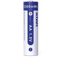 „Xtar R6“ / AA / LR06 1,5 V ličio jonų 2000 mAh akumuliatorius su apsauga, 4 vnt. dėžutėje