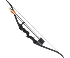 Haller Lankas Recurve 18 lbs, Juodas
