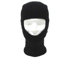 Max Fuchs Megztas pošalmis "BALACLAVA" 1H, Juodas