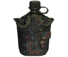 Max Fuchs Plastikinė gertuvė su dėklu, BW CAMO