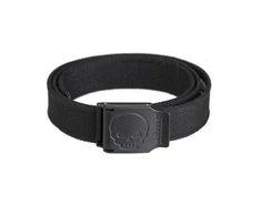 Mil-Tec Kelnių diržas SKULL 40 mm, Juodas