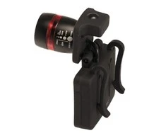 Mil-Tec LED žibintuvėlis ant kepurės CREE M.ZOOM, Juodas