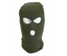 Mil-Tec Megztas pošalmis "BALACLAVA" THINSULATE 3H, ŽALIAS