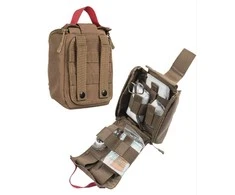 Mil-Tec Pirmosios pagalbos rinkinys IFAK su turniketu, DARK COYOTE