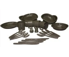 Mil-Tec Plastikinis turistinis indų rinkinys, 26 vnt.