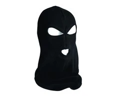Mil-Tec Pošalmis "BALACLAVA" 3H, Juodas