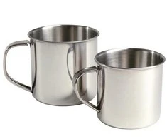 Mil-Tec Puodelis iš nerūdijančio plieno, 300 ml.