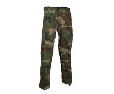 Mil-Tec TEESAR® US BDU RIP-STOP kelnės, WOODLAND